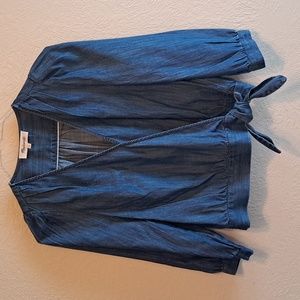 Madewell chambray top